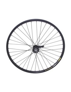 29 Alloy Coaster Wheel 36 Spoke 14gBlack 3/8 Axle Double...